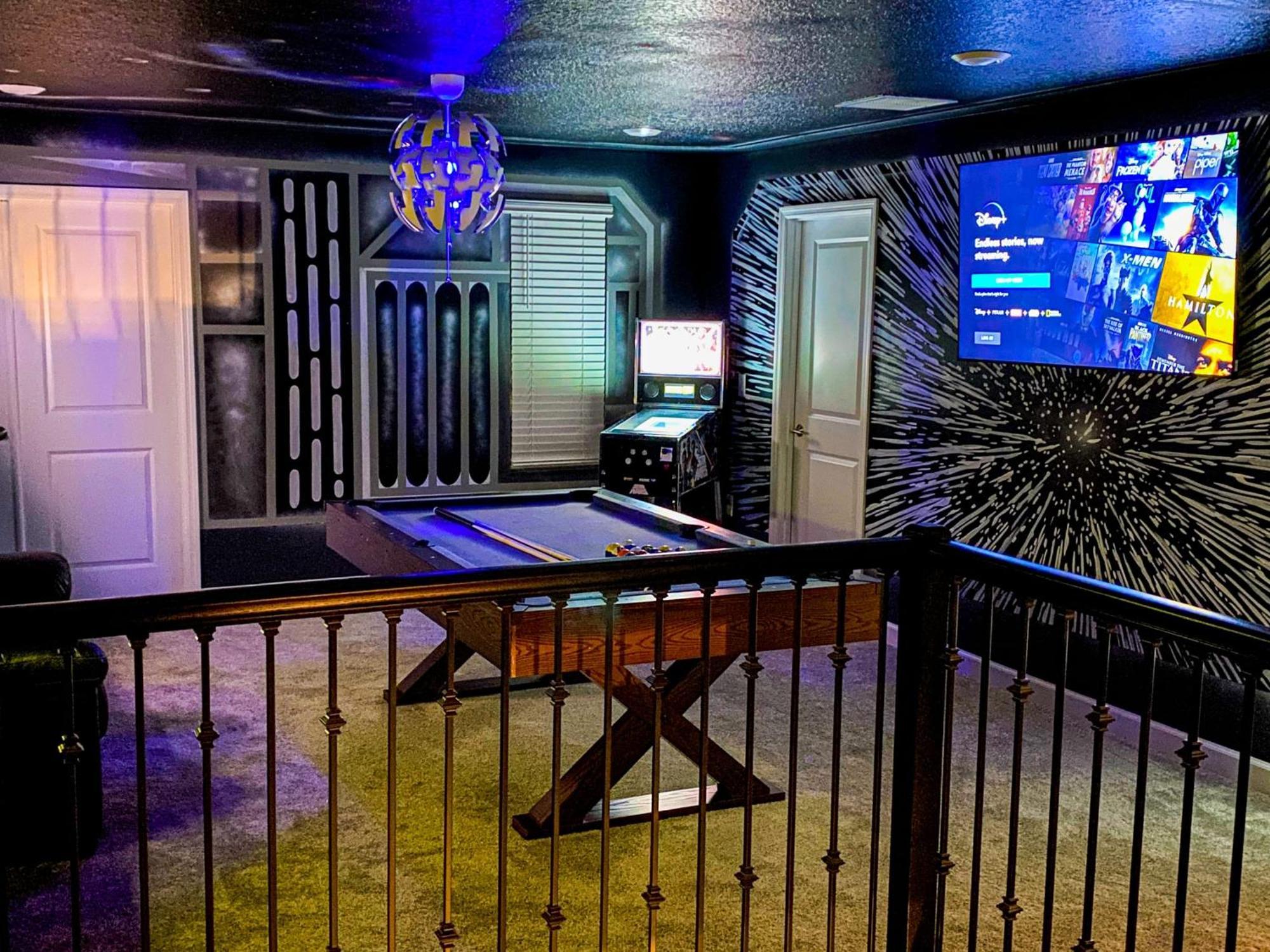 Magical Family Vacation Home Near Disney World At Storey Lake, Star Wars Gameroom, Pool, Theater, Mickey Slide, Sleeps Up To 28 Kissimmee Bagian luar foto
